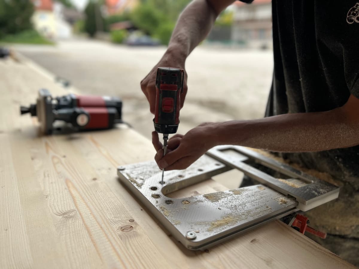 Hintergrundbild - Zainer in Aktion
